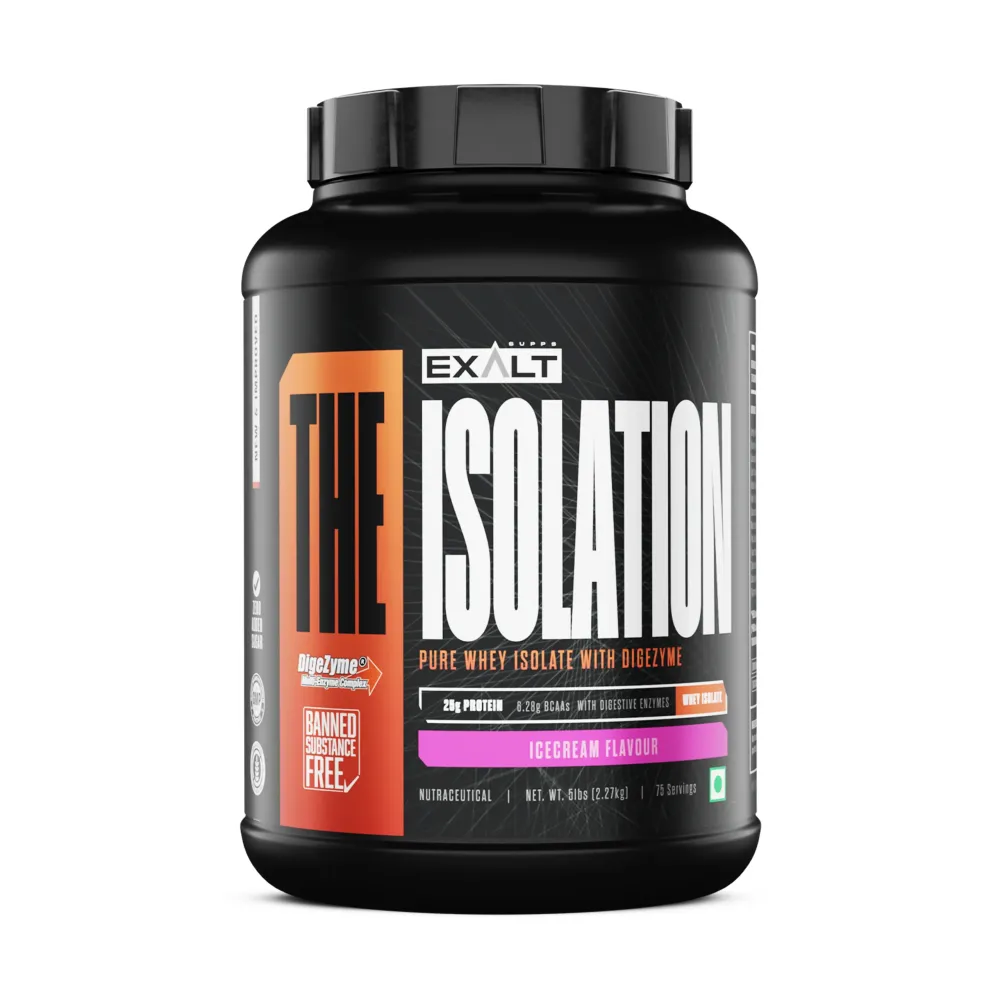 Exalt whey protein isolate 75 serving 5lb